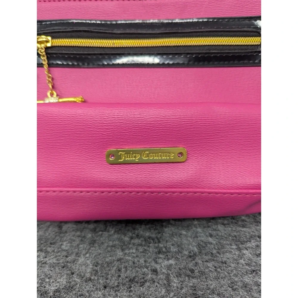 VTG Juicy Couture‎ Clutch Bag Pink with Perfume Sample New with Tags Deadstock